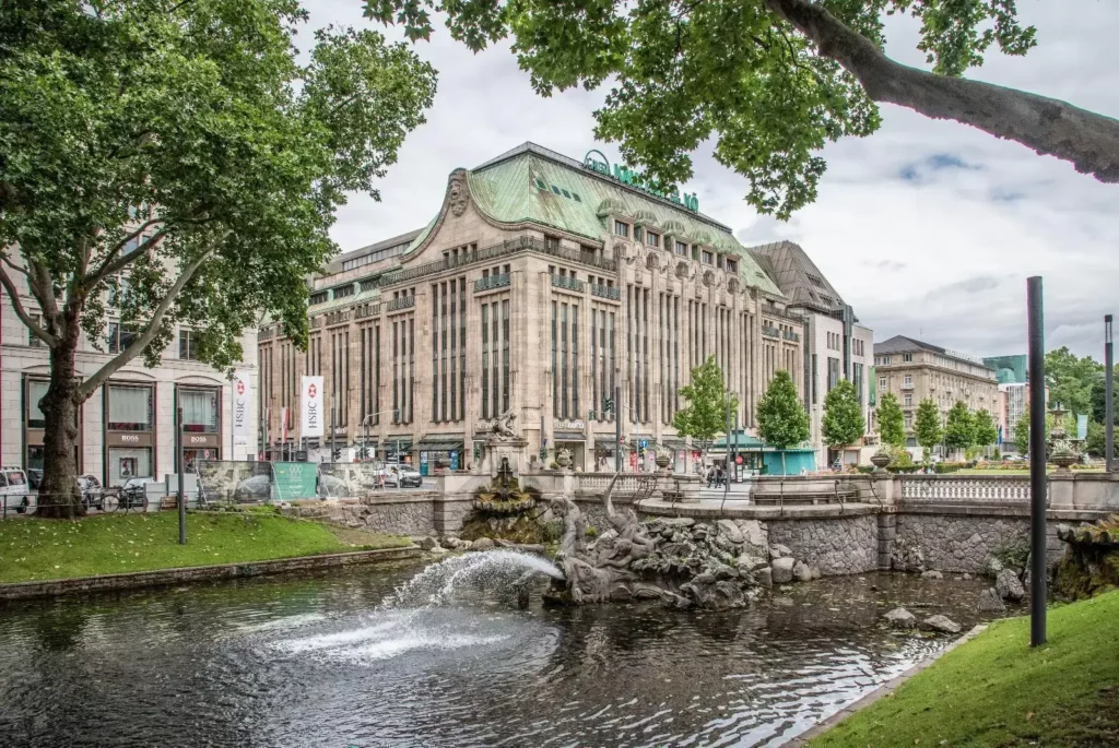 Stadt Düsseldorf als Servicegebiet von Rewaiss