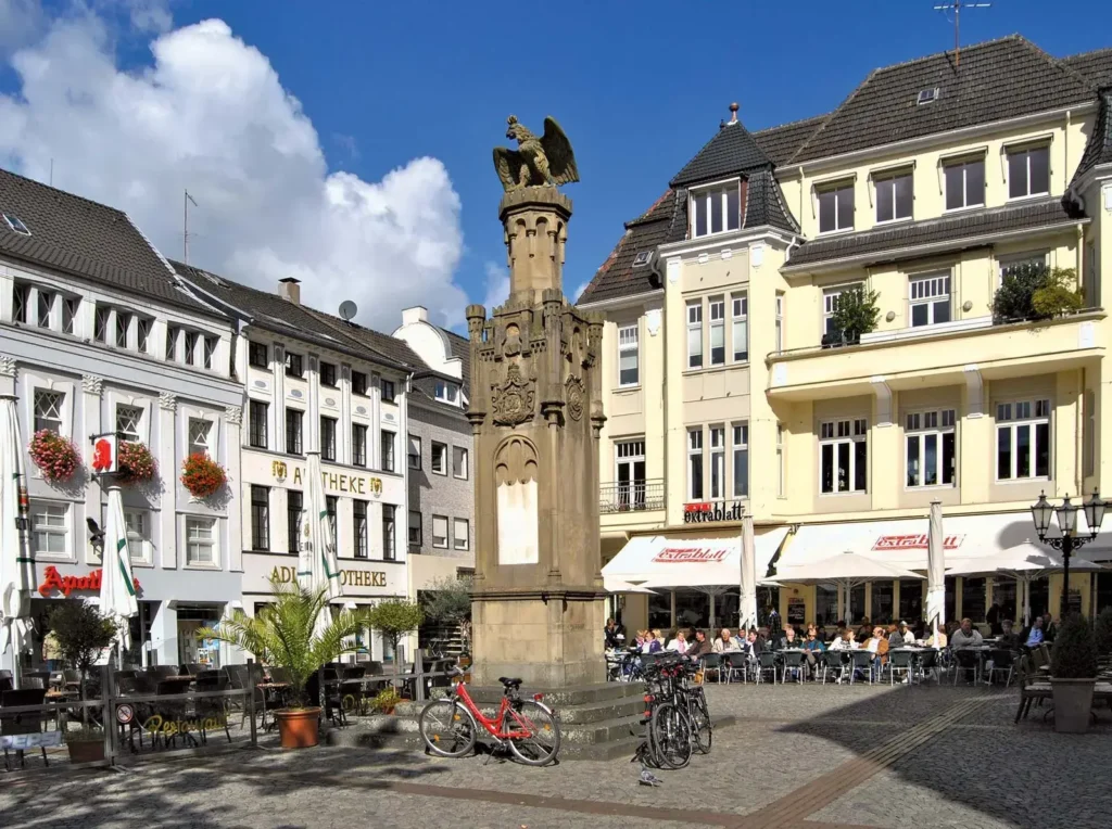 Stadt Moers als Einsatzgebiet von Rewaiss